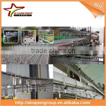 PET Empty automatic Bottles Air conveyor packing system