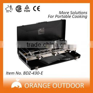 Newest Dual Power Source 4 Burner Camping Gas Stove photo-2