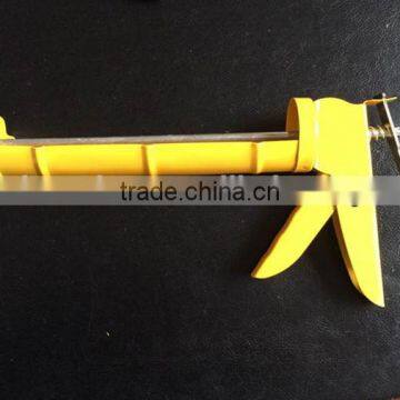 Factory Direct steel frame aluminium handle manual caulking gun to INdia market