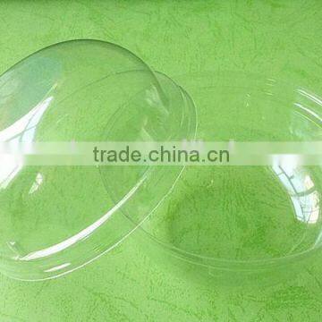 clear plastic dome lids for cups & bowls, custom order accept