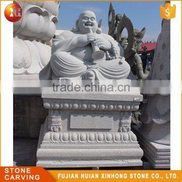 High Quality Plaza Outdoor Stone Buddha Figure Statue photo-6