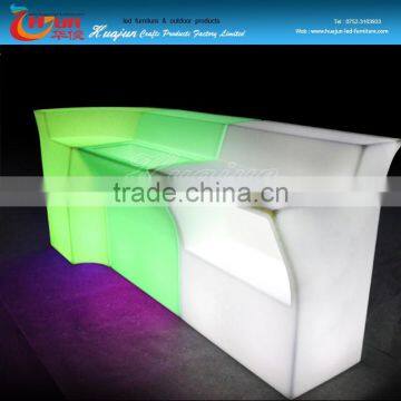 LED Lighted Outdoor light bar counter