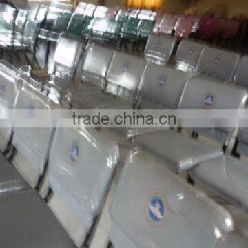Stackable High Quality Metal Padded Church Chair With Commercial Type General Use photo-2