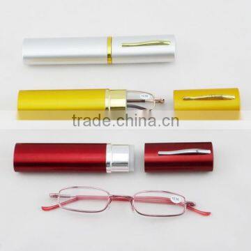 Hot Sale Mini Slim Foldable Tube Reading Glasses photo-2