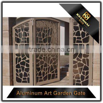 Laser Cut Aluminum Panel Main Entrance Gate Design for Villa photo-2
