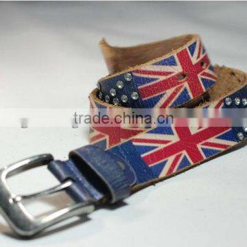 Silk printing leather belts
