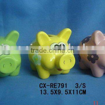 porcelain piggy bank