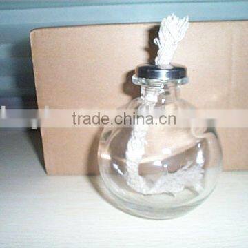 glass oil lamp