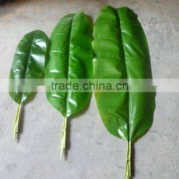 2012 new design Artificial plantain lvs