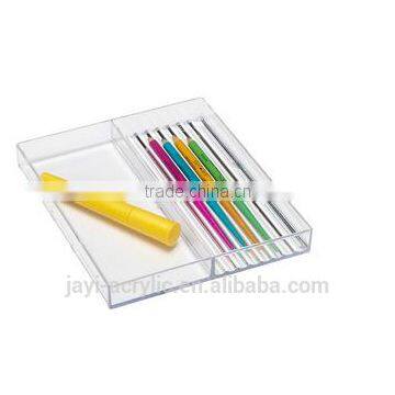 Crystal Small Stacking Acrylic Organizer Storage Tray Great for Cosmetics Jewelry Makeup photo-5