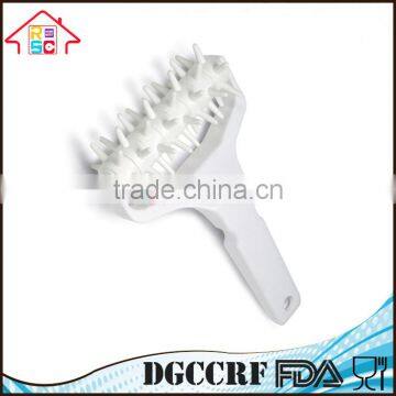 NBRSC Plastic Pizza Pie Pastry Dough Docker Pizza Roll Dough Pitter Baking Tool White photo-4