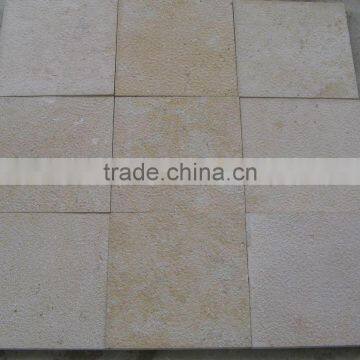 China Beige Limestone Tile Light Beige Marble Tile Cream Limestone Tile photo-3