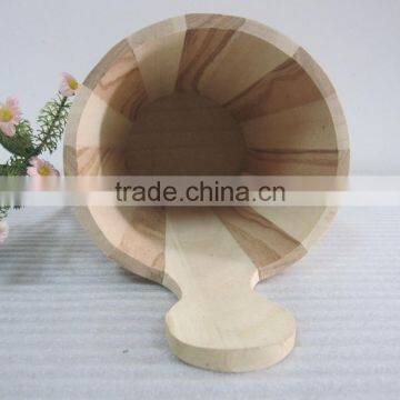 Custom Wooden Barrel, High Quality Wooden Cask, Wooden Bucket With Handle photo-2