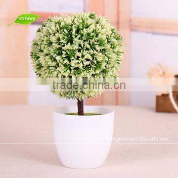 GP024-18 GNW bonsai pot flower plants in white restaurant hot pot for restaurant and shop decoration design