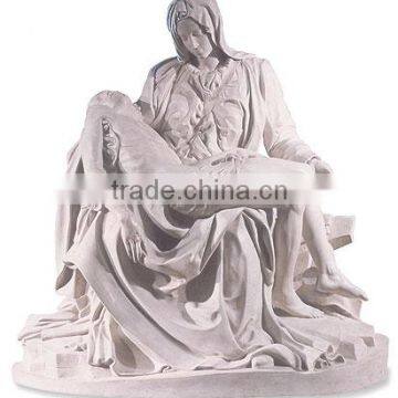 2015 Hot Sale Garden Decor Western Marble Pieta Statue photo-4