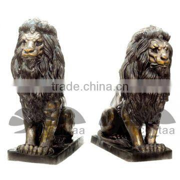 High Quality Winged Lion Statue VSL-088 photo-2