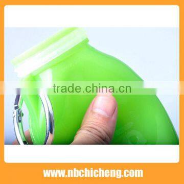 Silicone Outdoor Sports Bottle Silicone Foldable Water Bottle photo-4