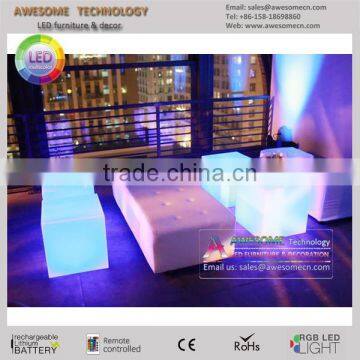 Sale Nightclub Ottoman Cube With Led Lighting (cb400)