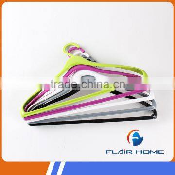 Wholesale popular laundry hanger, plastic coat hanger, plastic clothes hanger for jeans