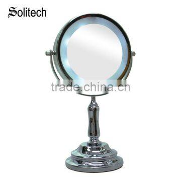 JM936 LED Lighting Mirror Table Mirror Standing Mirror Double Side Magnifying photo-2