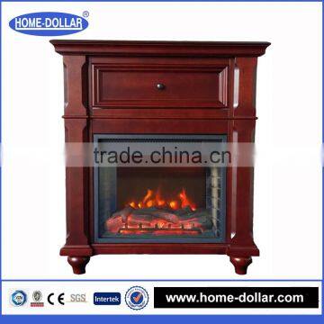 Free standing type one doors open decor remote control indoor antique cheap electric fireplace