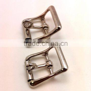 Zinc Alloy Center Bar Buckle With Lockable Prong, Nickel Plate, Buckle for Strap photo-6