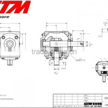 Customized 90 Degree Transmission Gearbox photo-4