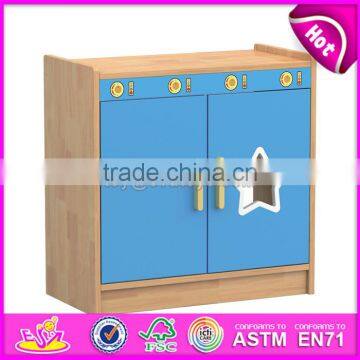 Best Wholesale Kindergarten Toy Storage Wooden Kids Storage Shelves W08C195 photo-5