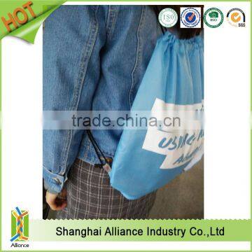 100% Promotional Cinch Pack Rpet Cinch Sports Bag With Logo Printing on the Bag and the Pouch photo-3