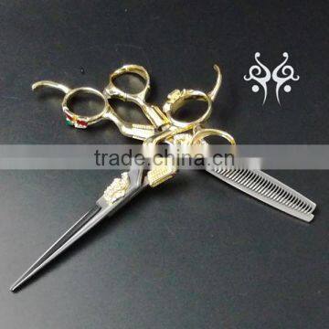 QJ-HS186 Hairdressing Scissors Hair Scissors Purple Dragon Hair Scissors photo-4