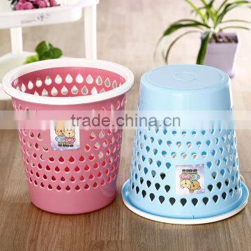 Fashional Style Top Quality Plastic Carve Dust Bin With Fixing Dust Bag Ring photo-4