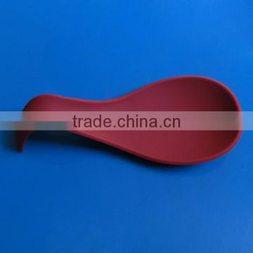 Silicone spoon rest