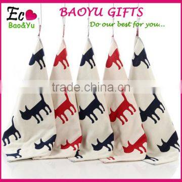 Wholesale Custom Printed Kids Small Airline Hand Towel 100% Cotton photo-2