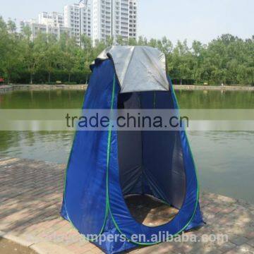 Outdoor Canvas Camping Double Shower Tent Made in China photo-2