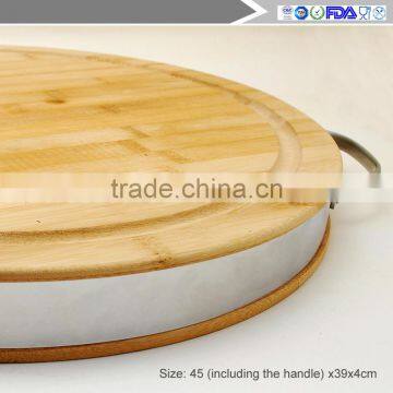 Factory Direct Sale of Super Thick Beautiful 100% Organic Bamboo Cutting Boards photo-3