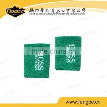 Promotional Sport Customized Embroidery Logo Towel Cotton Wristband photo-2