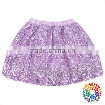 Custom Children Girls Purple Sequin Shorts Wholesale Clothes Baby Bloomers