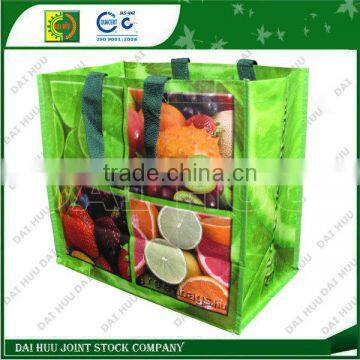 Colorful PP woven shopping bag