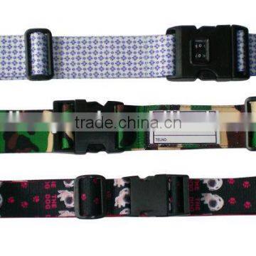 luggage belts with snaps