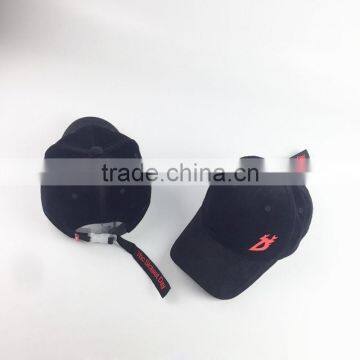 Flat Embroidery Baseball Cap Velvet Fabric Dad Hat photo-6
