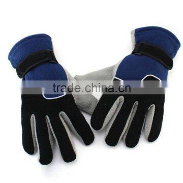 Fleece cycle gloves