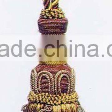 Curtain Wood Tieback Tassels