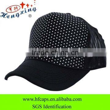 Custom printing adjustabke mesh 5 panel foam trucker hat and cap