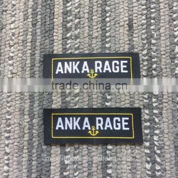 2017 Custom 50d High Definition Clothing Woven Labels With High Quality