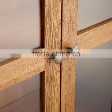 Rustic Oak Wood TV Unit With 2 Doors With Good Design and 100% Solid Oak Wood Furniture photo-4