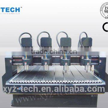 High Efficiency Multi-spindle Wood Carving Cnc Router Machine Two Spindles Wood Cnc Router photo-5