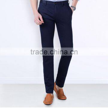 Men's Casual Pants Slim Straight Stretch Pants All-match Business Mens Thin Long Trousers Custom photo-2