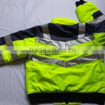 EN471 hi Vis Coat Safety Jackets Mens photo-2