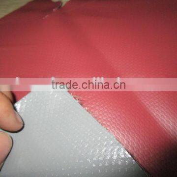 A grade Pvc Coated Fabric Tarpaulin Stock lots for Tent and Truck Cover from Taiwan