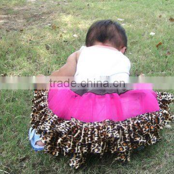 Child Tutu Ruffle Skirt kids Baby Fluffy Pettiskirts Chiffon Baby Tutus